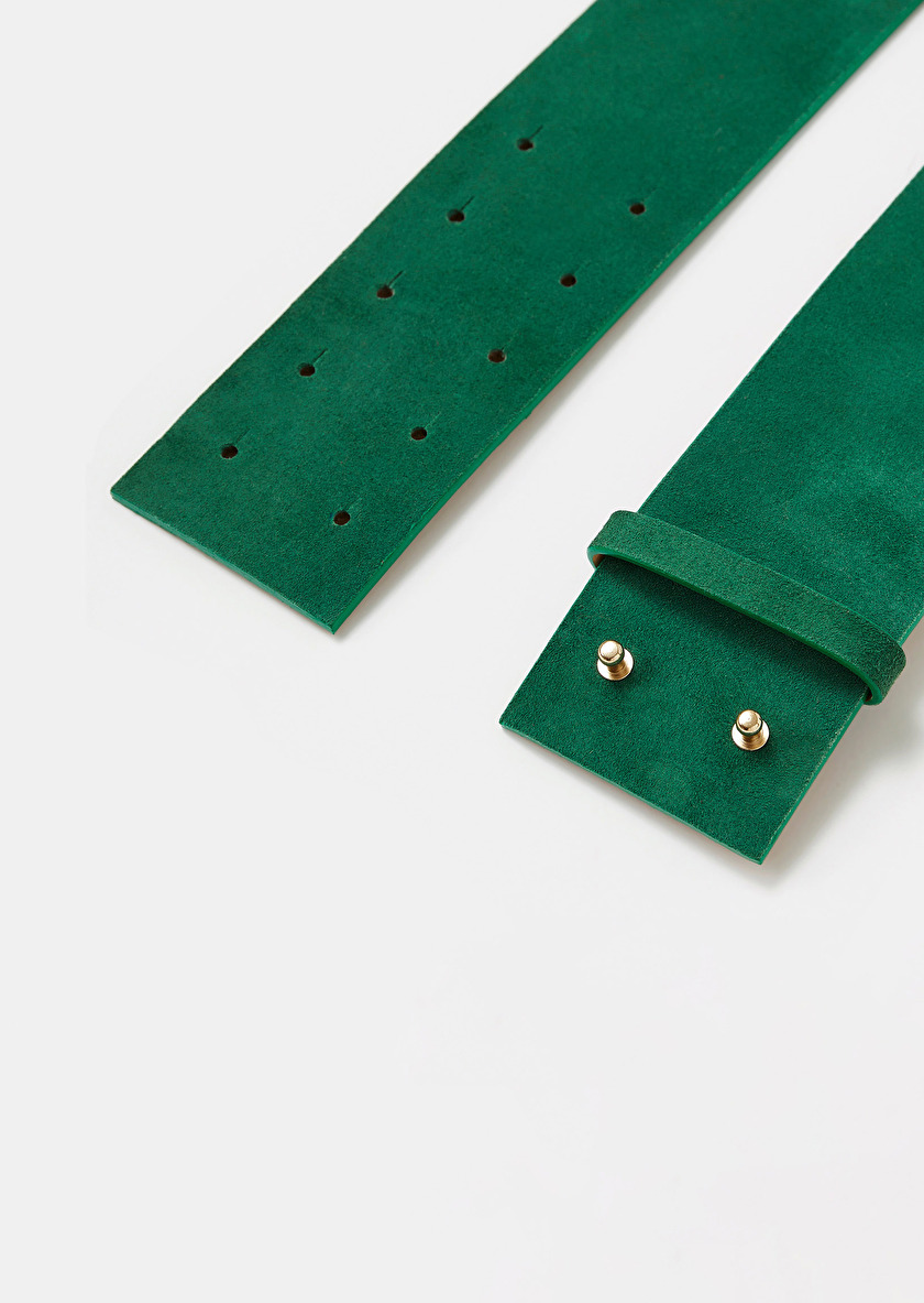 Lauren зеленый ремень из кожи Lauren зеленый ремень из кожи