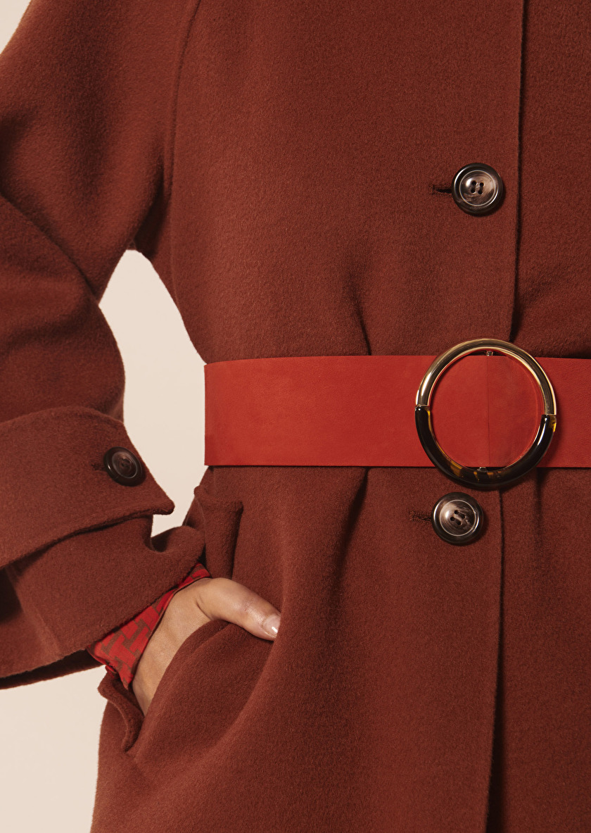 Lauren красный ремень из кожи Lauren красный ремень из кожи