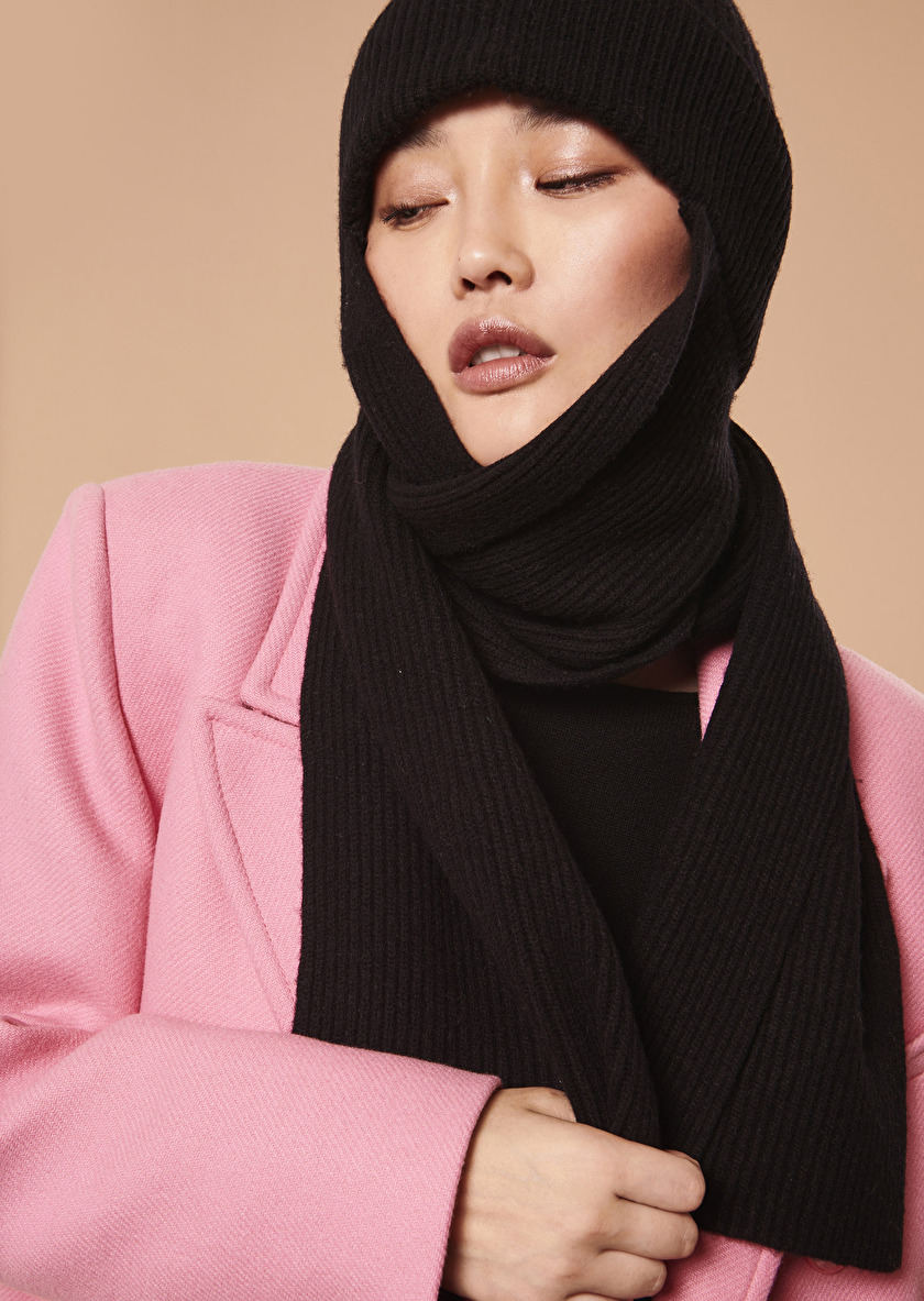 Azhar черная зимняя шапка из шерсти Azhar черная зимняя шапка из шерсти