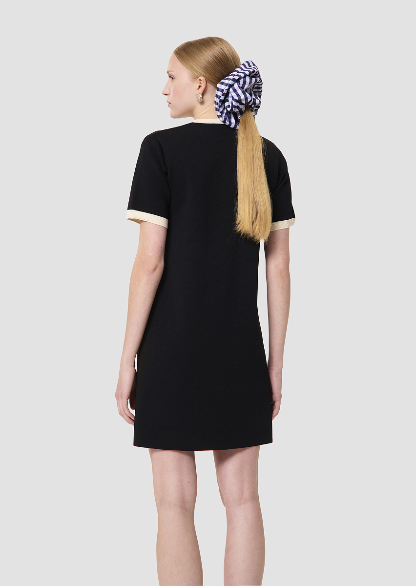 Двухцветное платье Roller