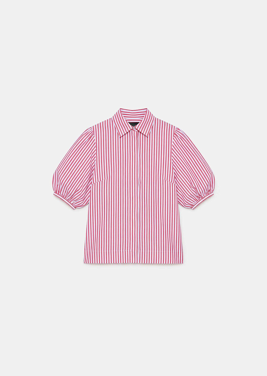 Caly розовая рубашка из поплина в полоску Caly розовая рубашка из поплина в полоску