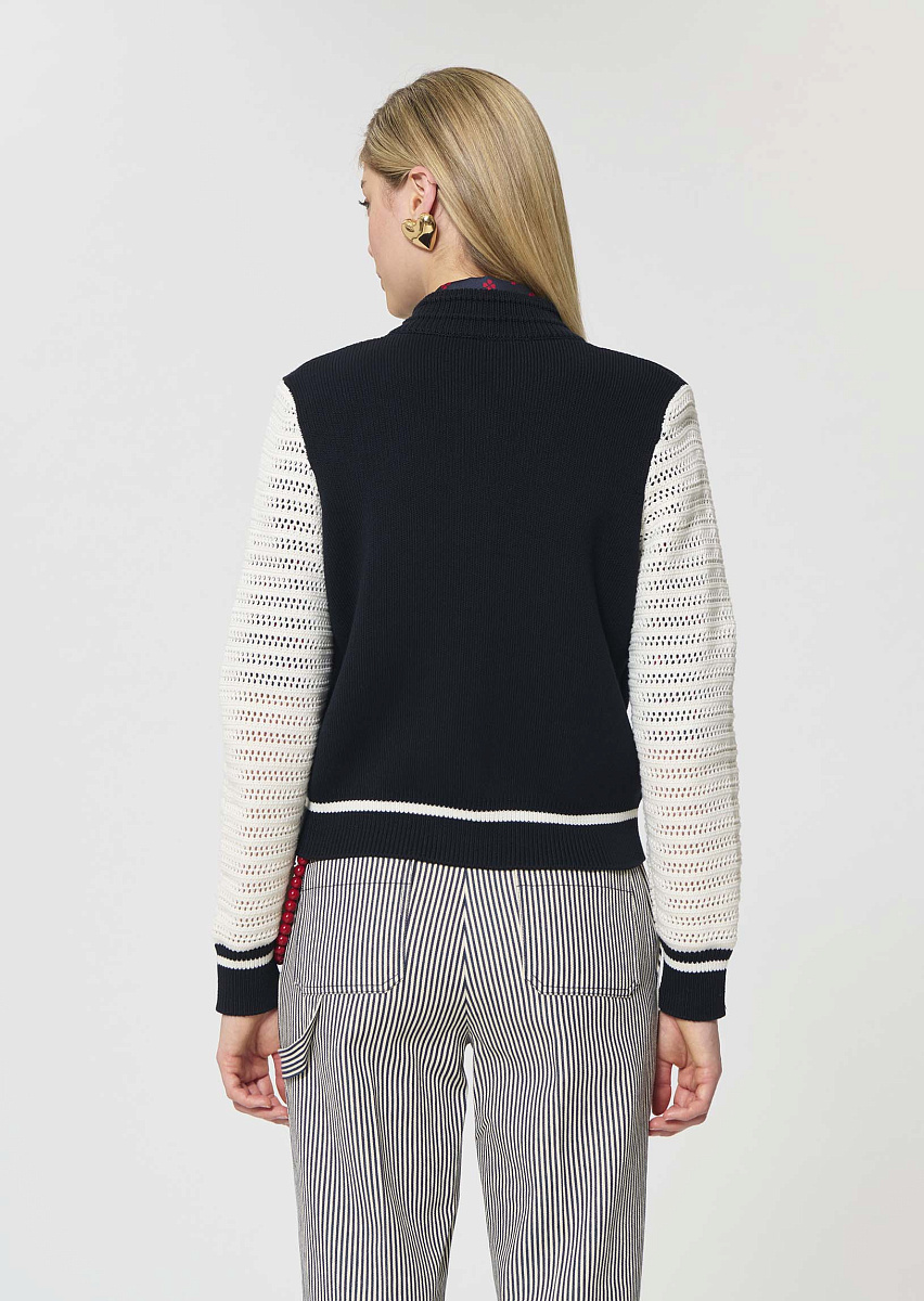 Gabb кардиган темно-синего цвета из хлопка