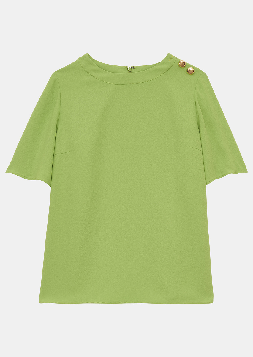 Tasha зеленый топ из крепа Tasha зеленый топ из крепа