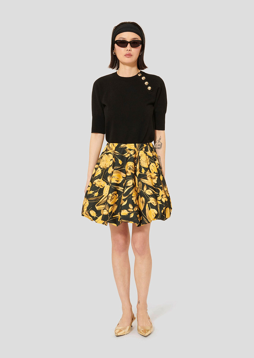 Черный джемпер из шерсти Pastelle Черный джемпер из шерсти Pastelle