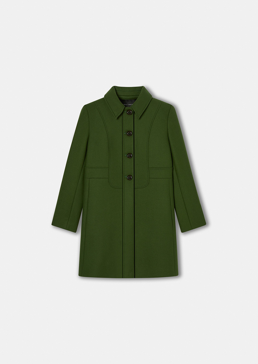 Madeline зеленое пальто-бушлат Madeline зеленое пальто-бушлат