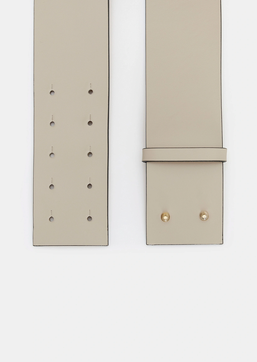 Lauren ремень из гладкой кожи цвета экрю Lauren ремень из гладкой кожи цвета экрю