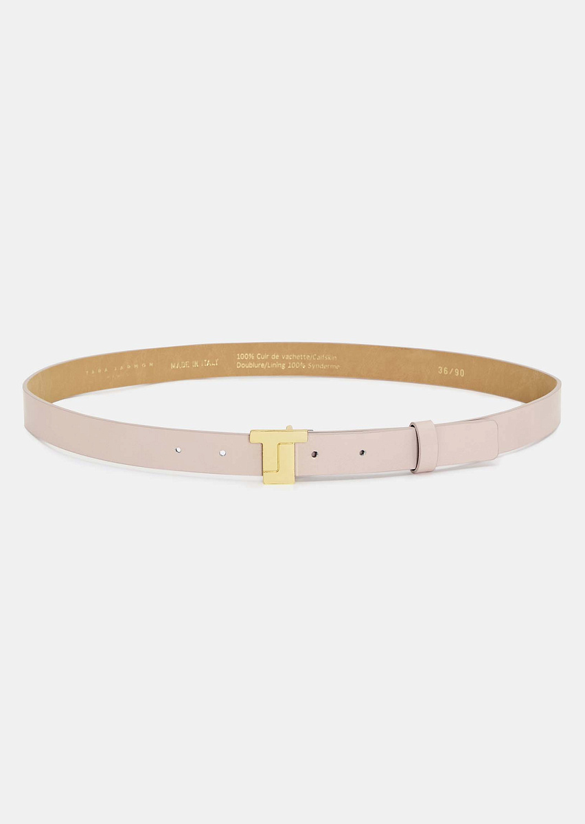 8 Bis mini розовый ремень из гладкой кожи 8 Bis mini розовый ремень из гладкой кожи