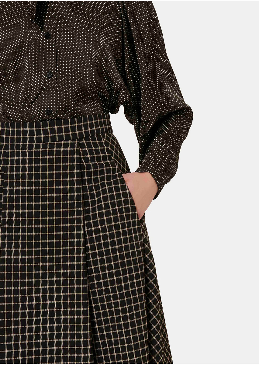 Черная юбка Joe в клетку Черная юбка Joe в клетку