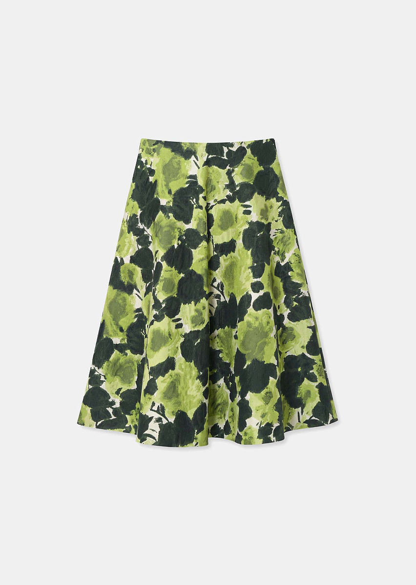 Joséphina юбка в цвете экрю с цветочным принтом