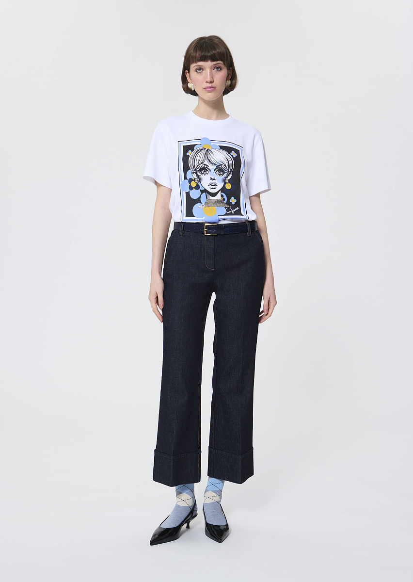 Taratwiggy белая футболка