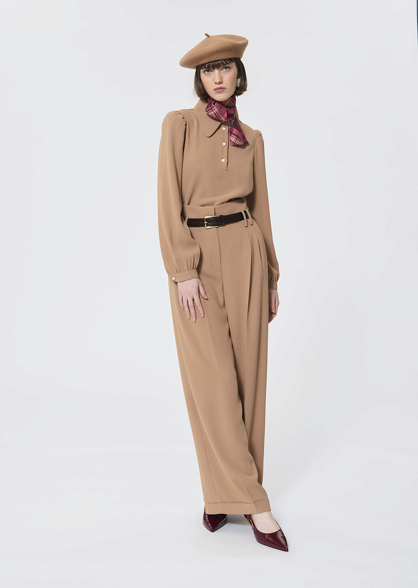 Tonio топ в ореховом цвете