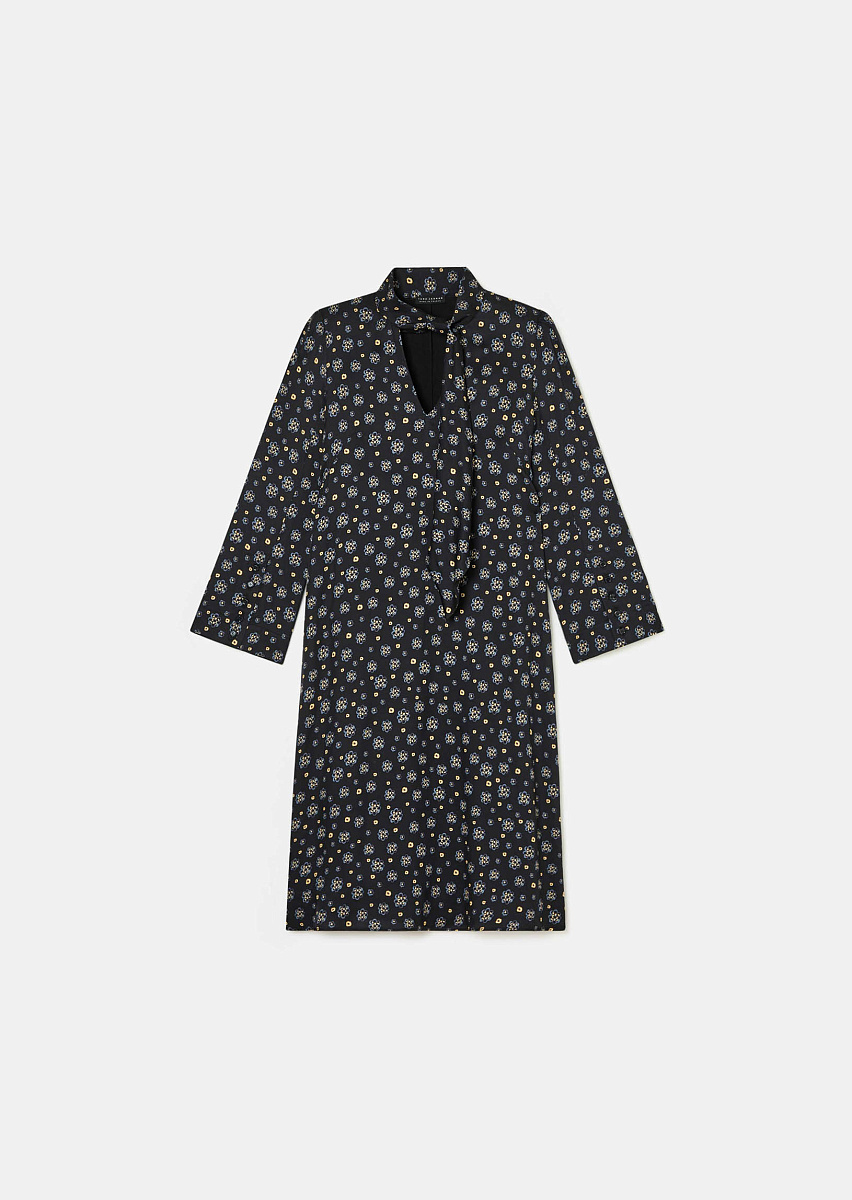 Rufus темно-синее платье с цветочным принтом Rufus темно-синее платье с цветочным принтом