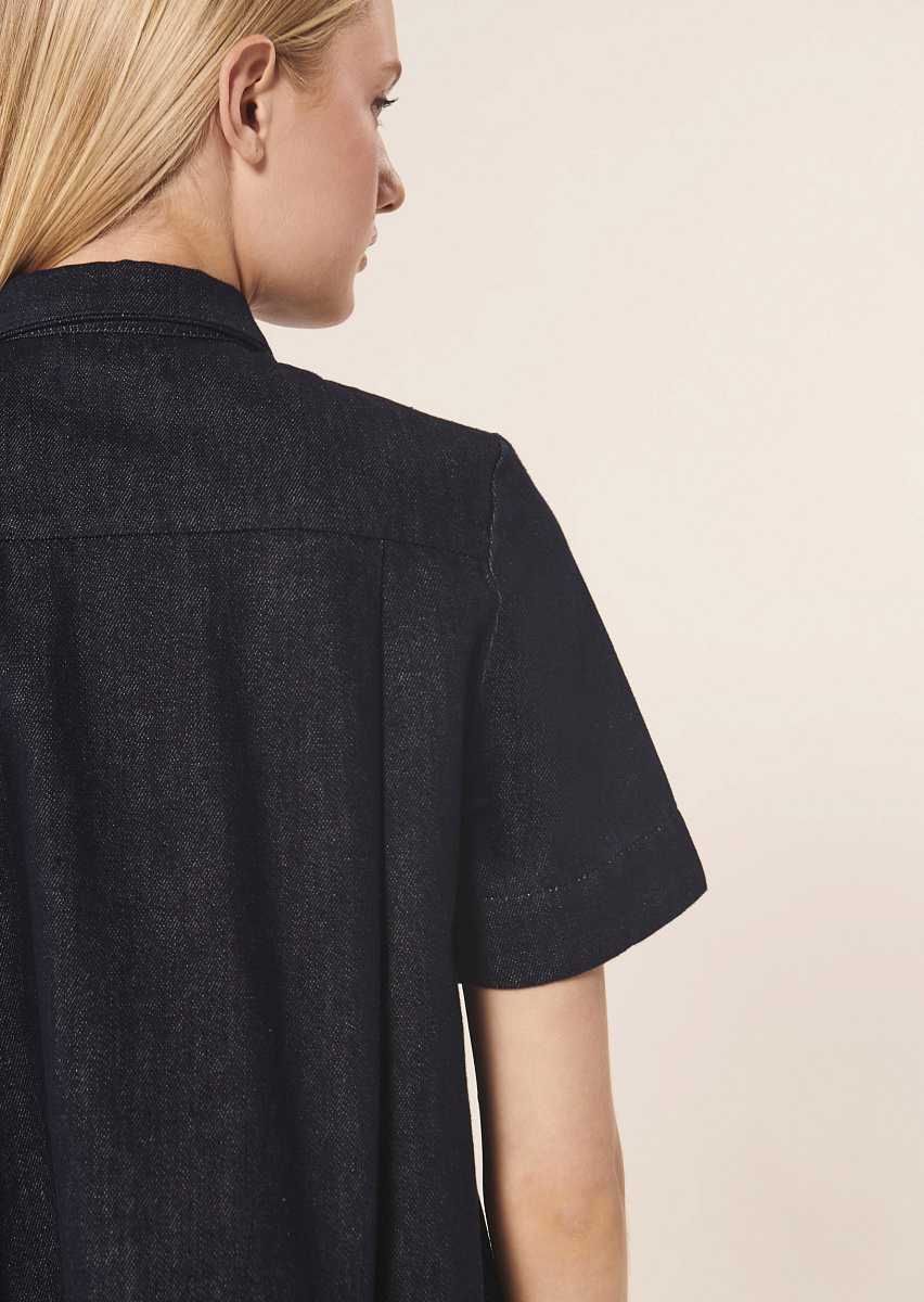 Camilla темно-синяя рубашка из денима Camilla темно-синяя рубашка из денима