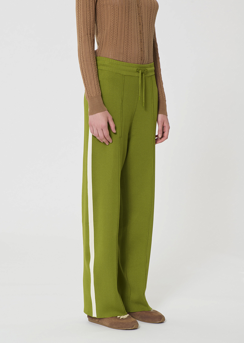 Parker зеленые брюки из технологичного трикотажа Parker зеленые брюки из технологичного трикотажа