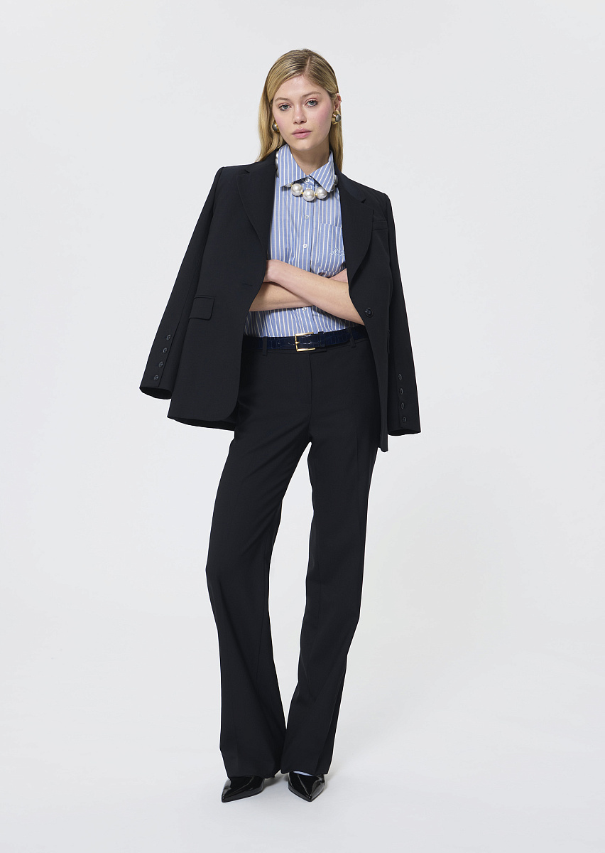 Poupee темно-синие брюки