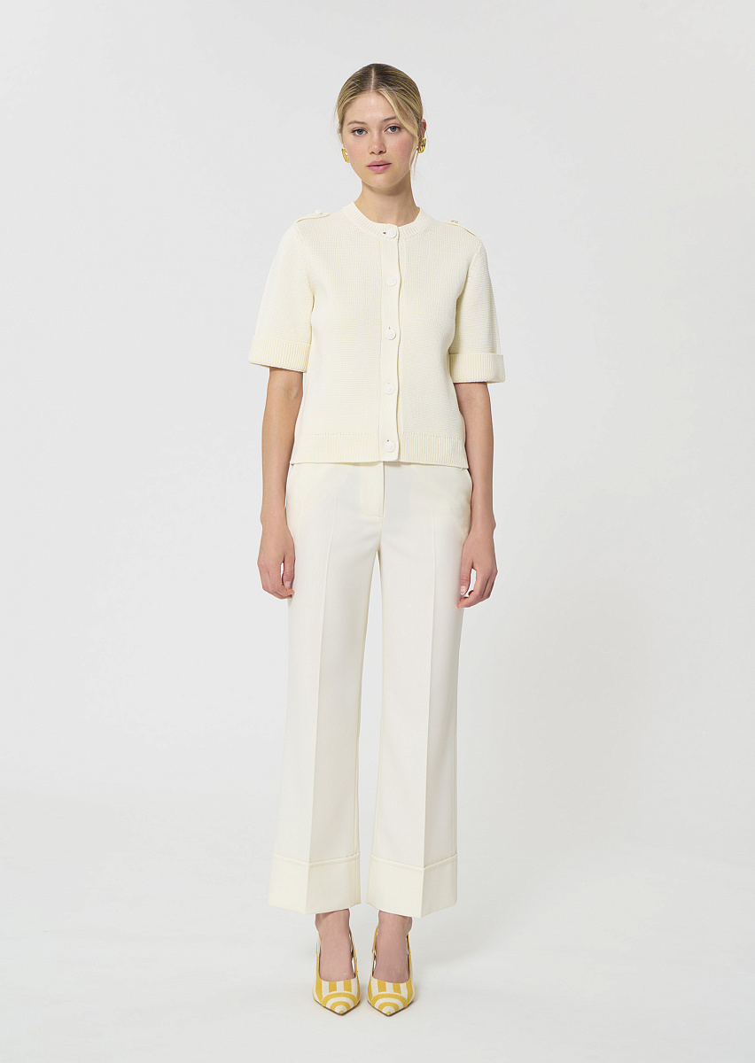 Gisèle кардиган из хлопка в цвете экрю