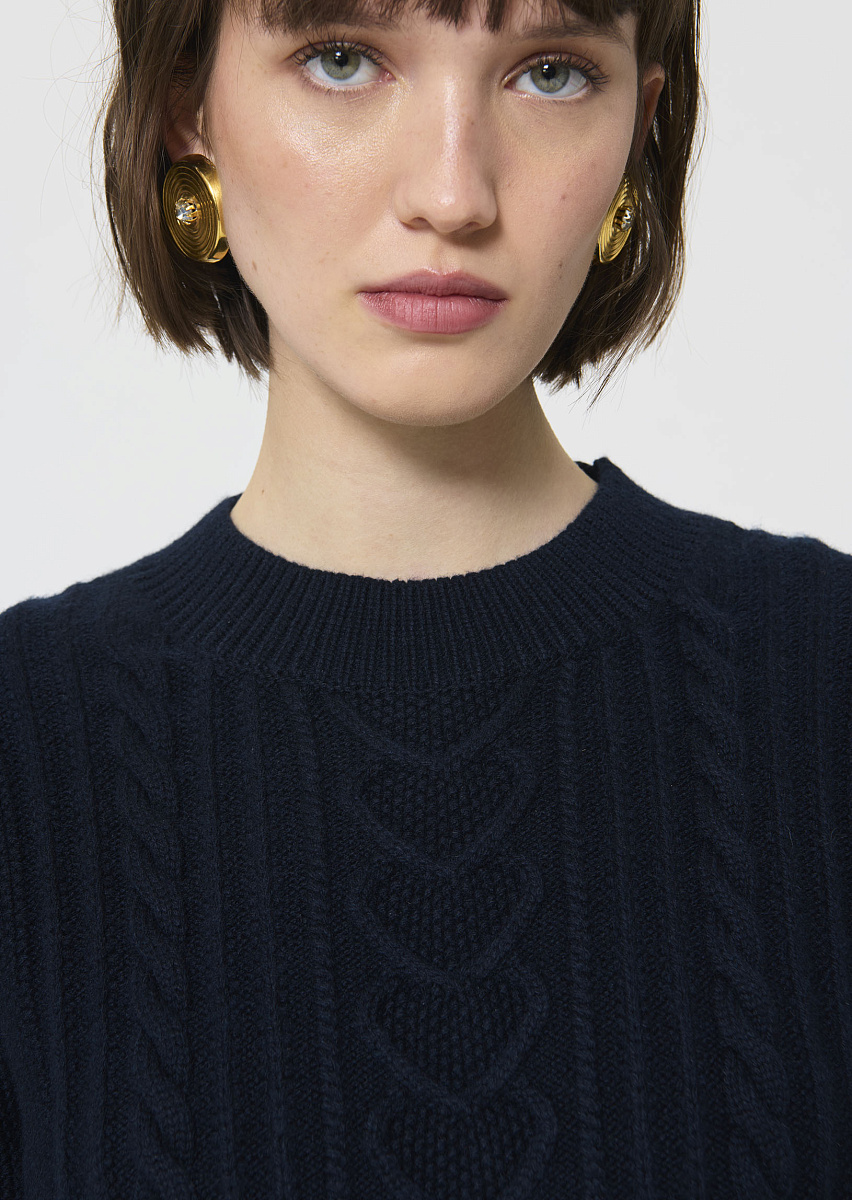 Pongo темно-синий джемпер