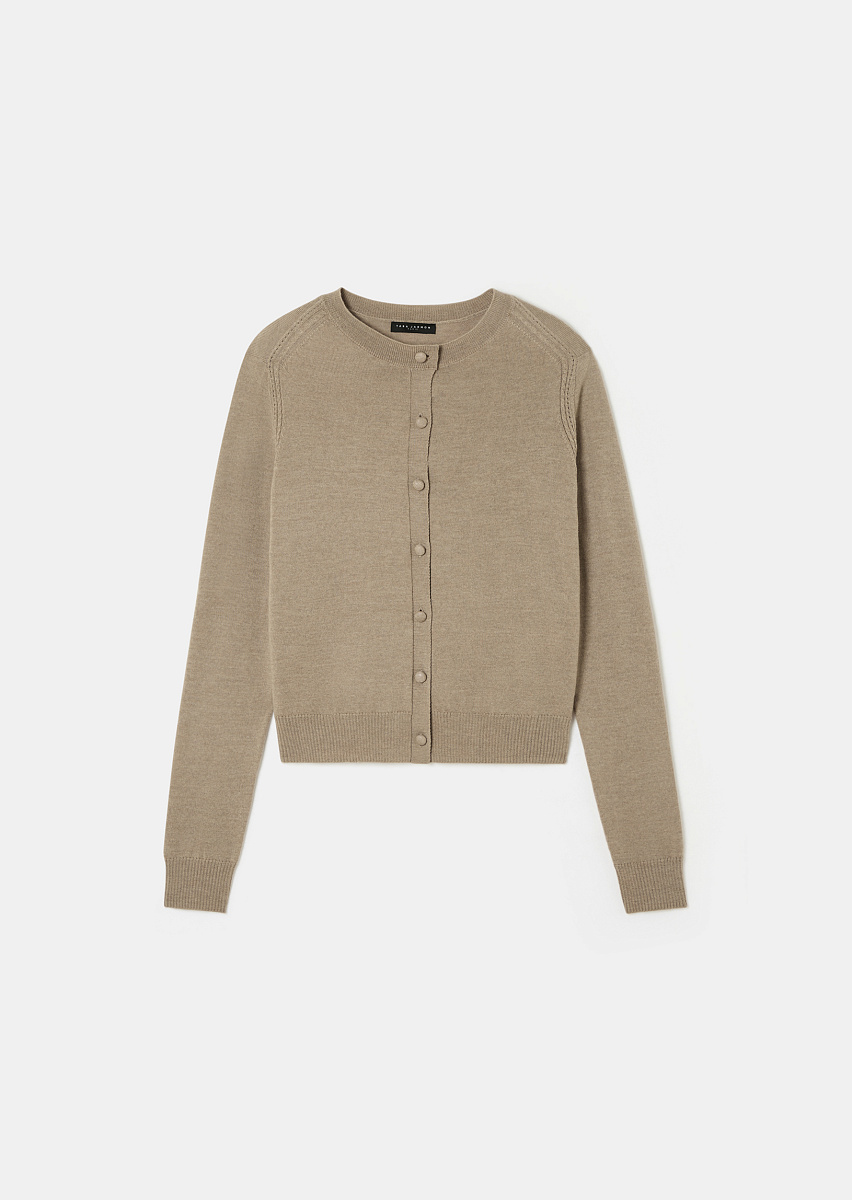 Ginno кардиган кофейного цвета Ginno кардиган кофейного цвета