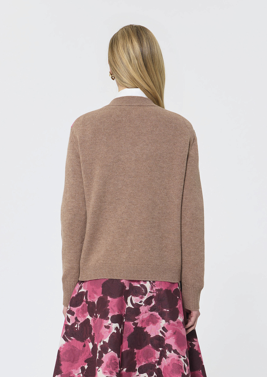 Primo серо-коричневый джемпер Primo серо-коричневый джемпер