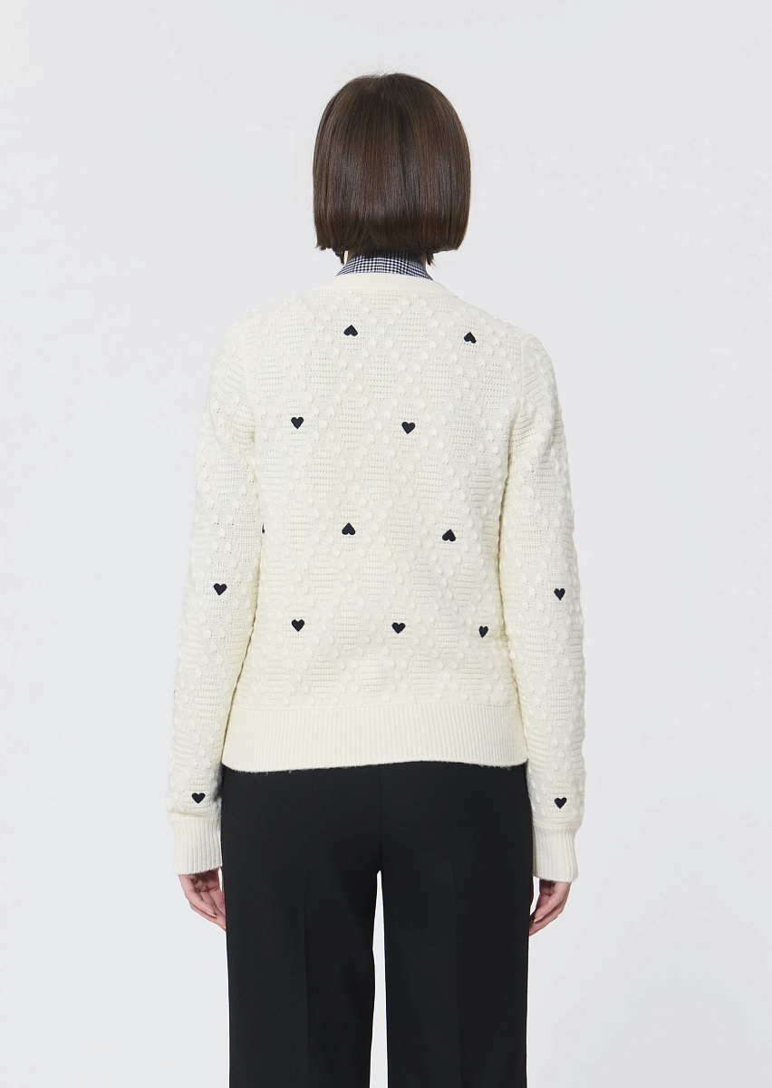 Guy кардиган цвета экрю