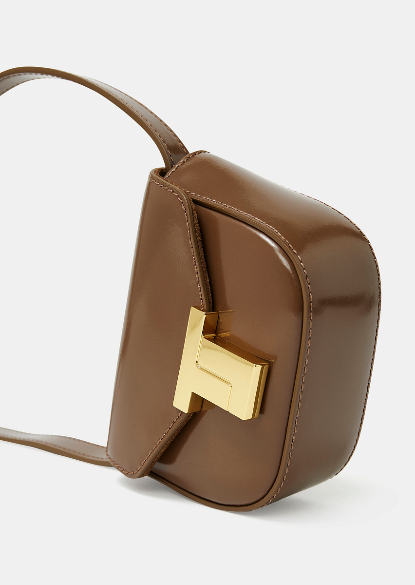 8 bis серо-коричневая сумка 8 bis серо-коричневая сумка