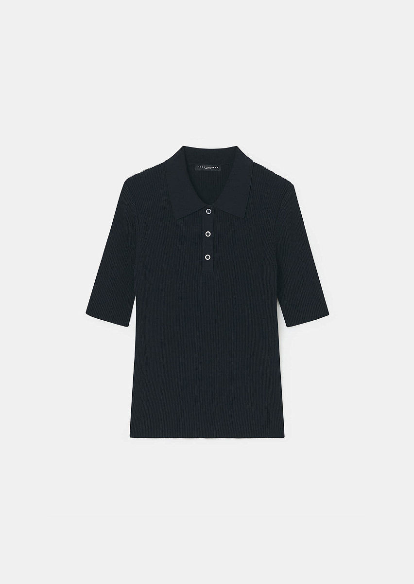 Темно-синий джемпер Paloma из тонкого трикотажа