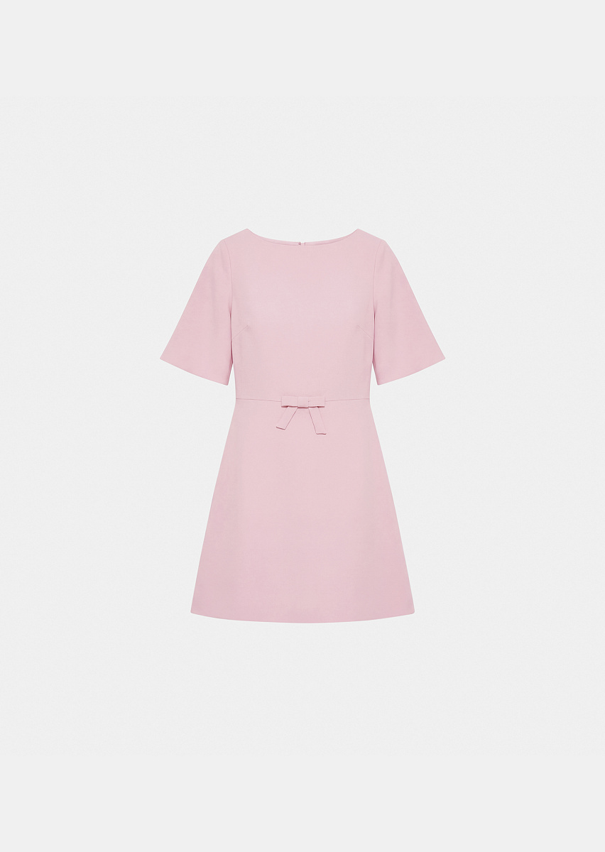 Romina бледно-розовое платье из струящегося крепа