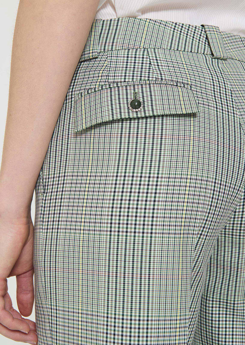 Polo брюки в темно-зеленую клетку "Принц Уэльский" Polo брюки в темно-зеленую клетку "Принц Уэльский"