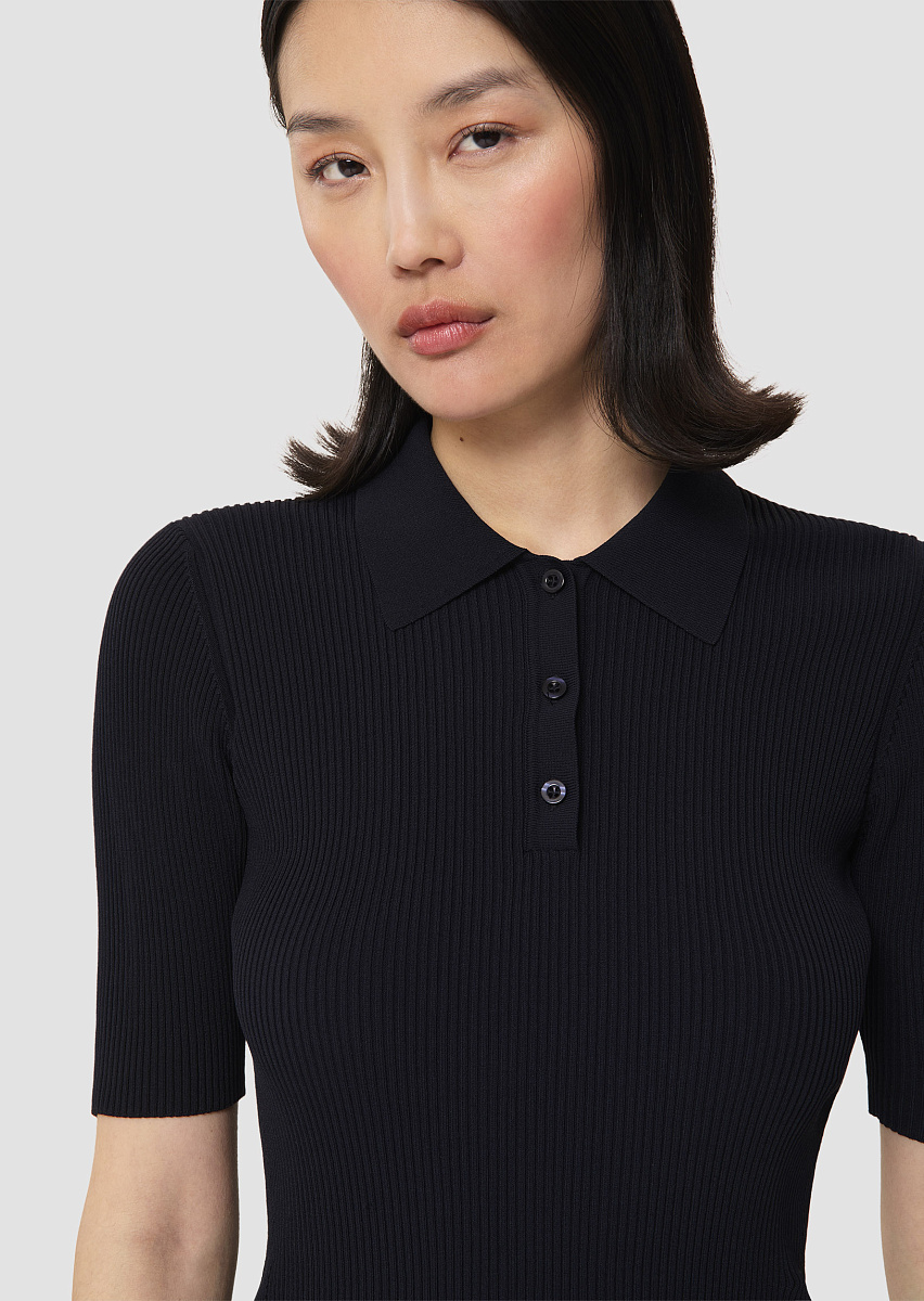 Темно-синий джемпер Paloma из тонкого трикотажа