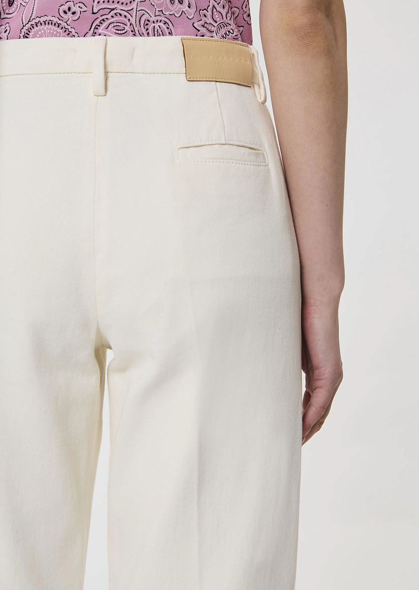 Jerome джинсы в белом цвете