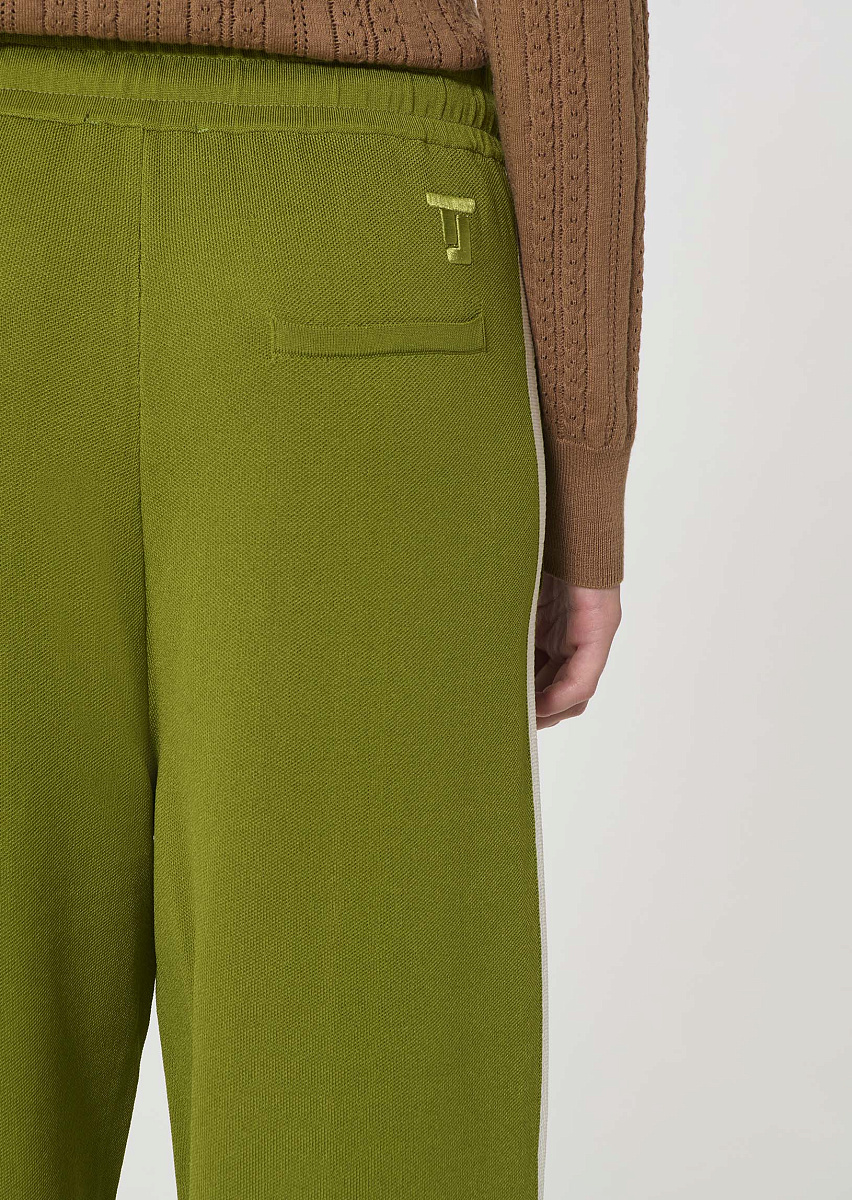 Parker зеленые брюки из технологичного трикотажа Parker зеленые брюки из технологичного трикотажа