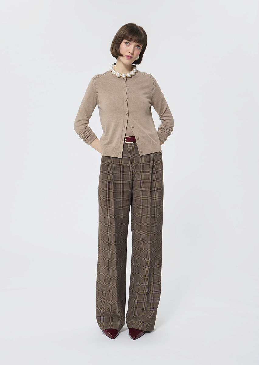 Ginno кардиган кофейного цвета Ginno кардиган кофейного цвета