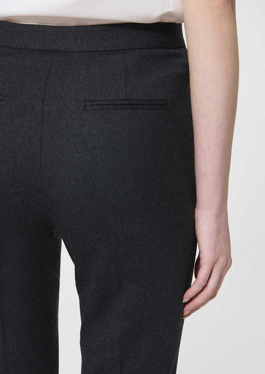 Papillon брюки серого цвета с эффектом меланж