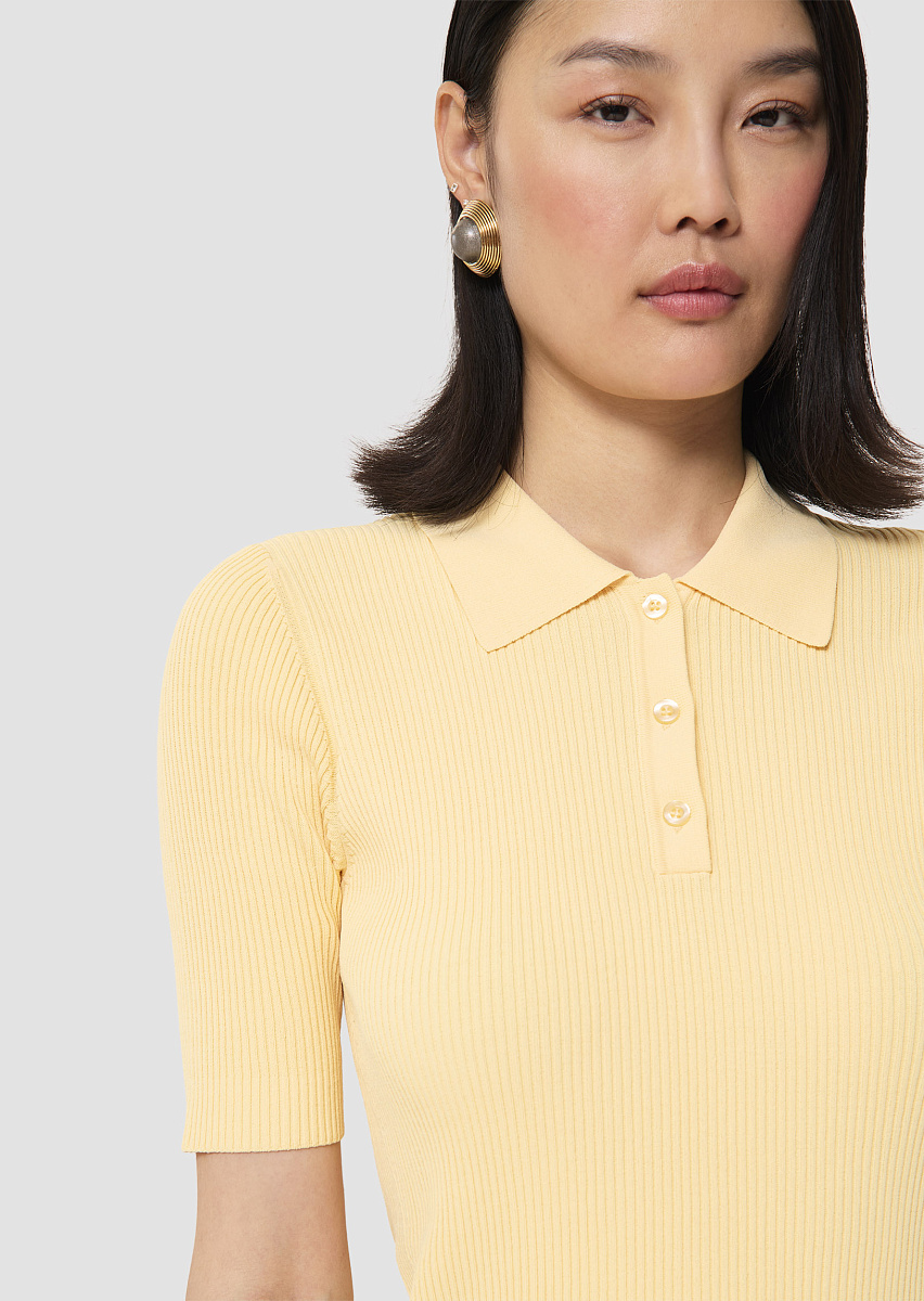 Бледно-желтый джемпер Paloma из тонкого трикотажа