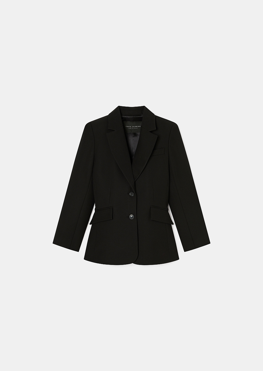 Vicenta черный жакет из шерсти Vicenta черный жакет из шерсти