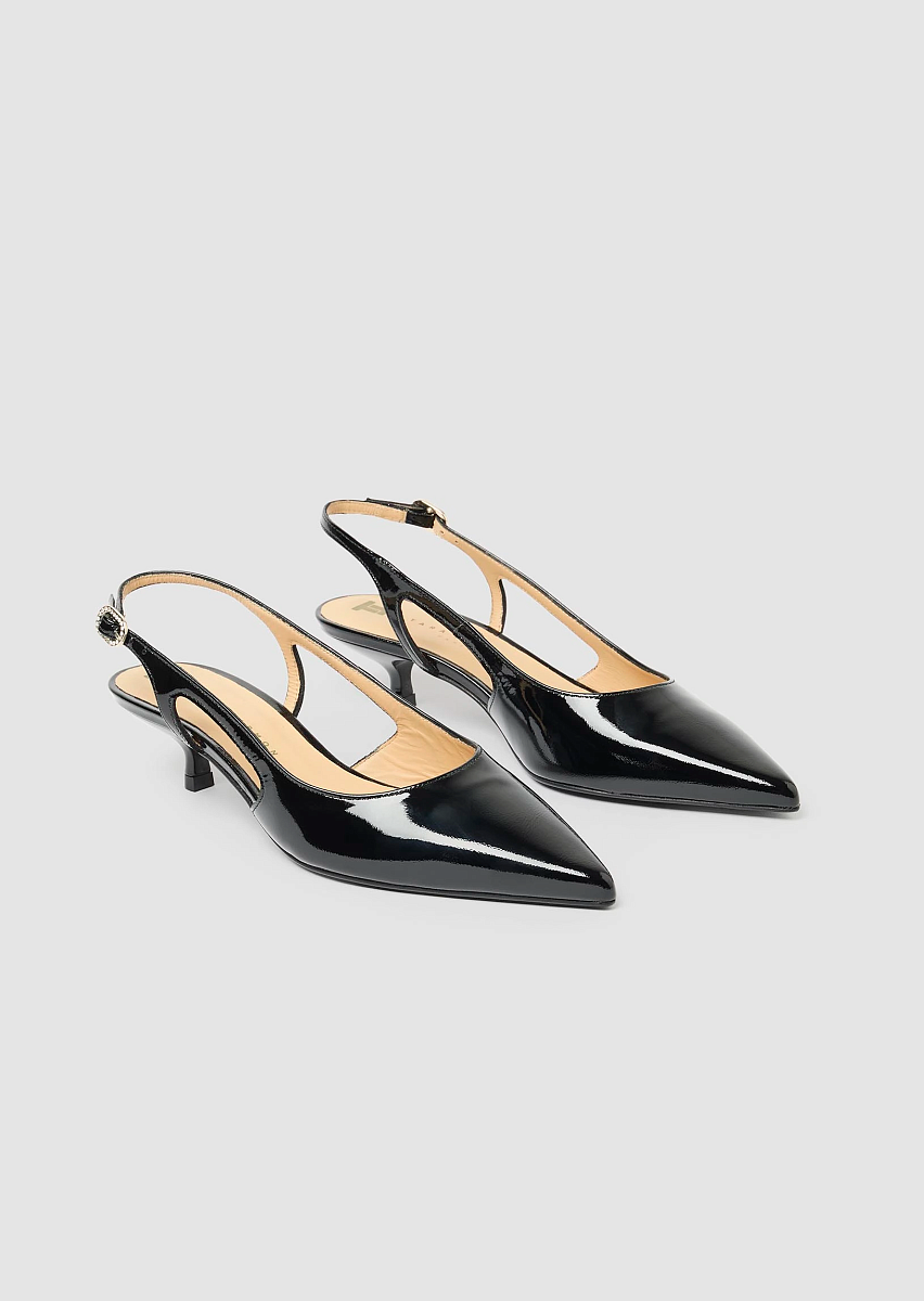 Kaia черные туфли из лаковой кожи Kaia черные туфли из лаковой кожи