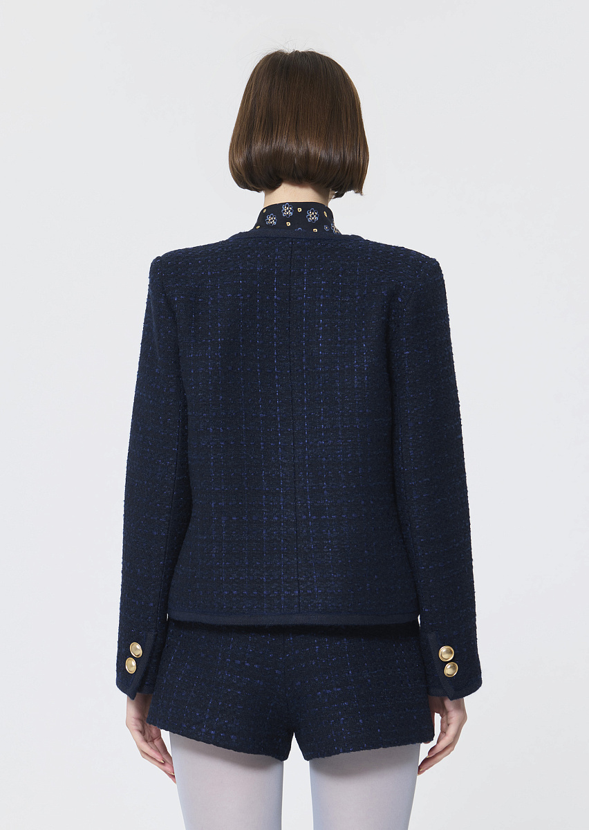 Velvet темно-синий жакет