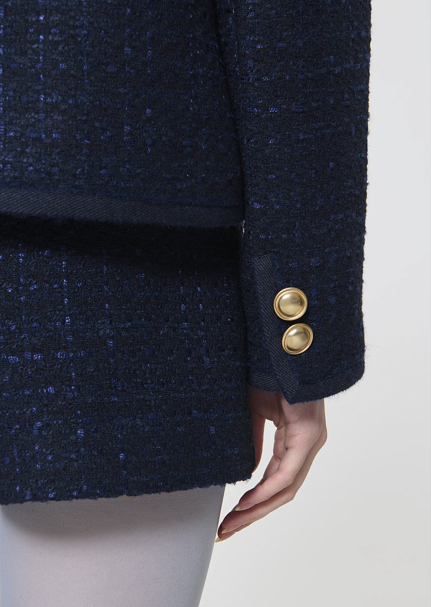 Velvet темно-синий жакет