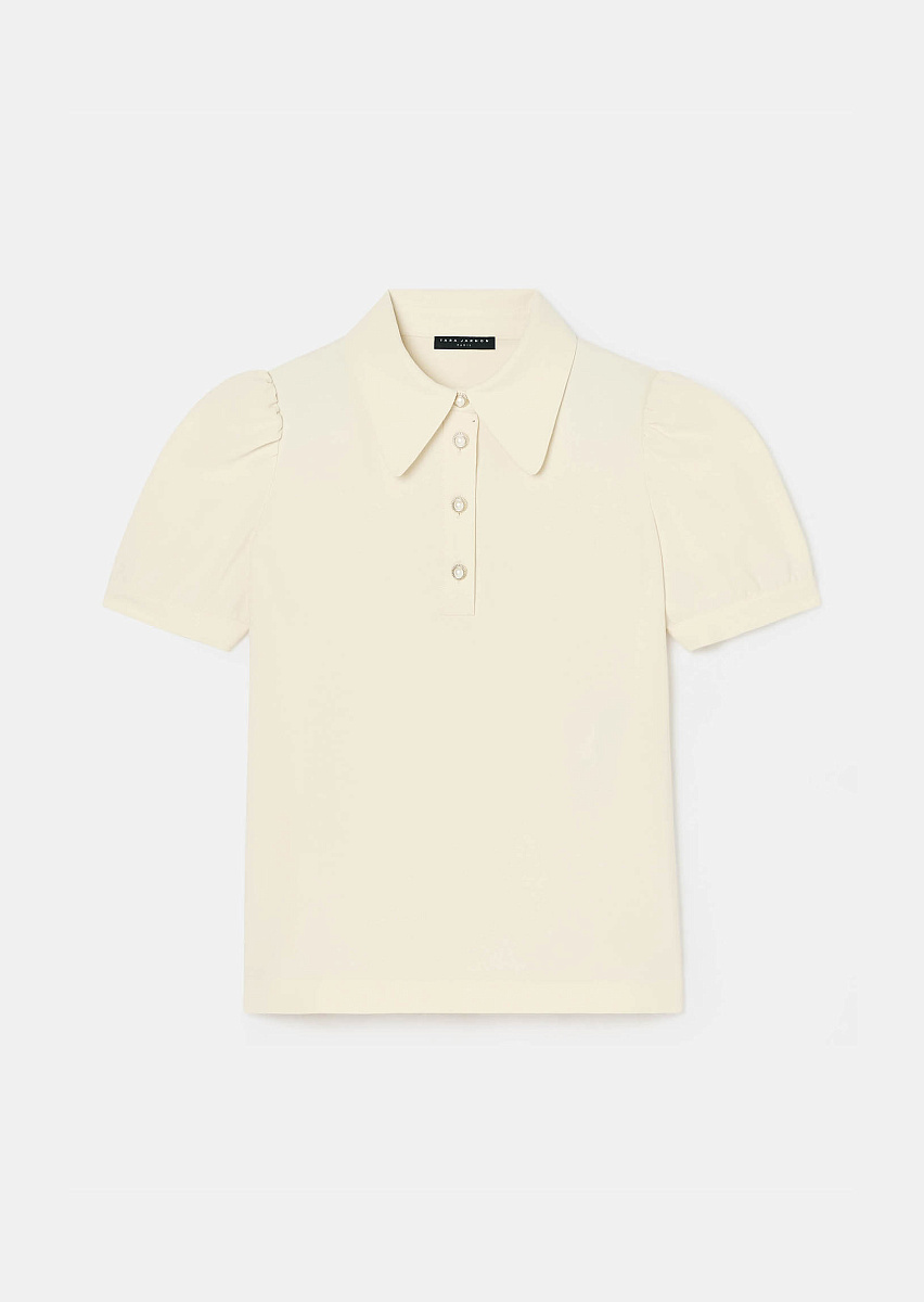 Tonino топ из крепа в цвете экрю Tonino топ из крепа в цвете экрю