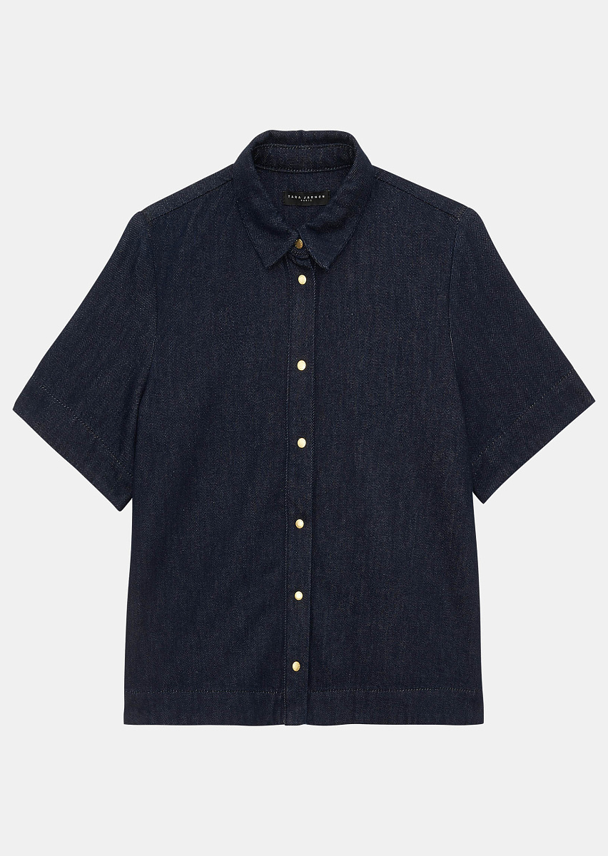 Camilla темно-синяя рубашка из денима Camilla темно-синяя рубашка из денима