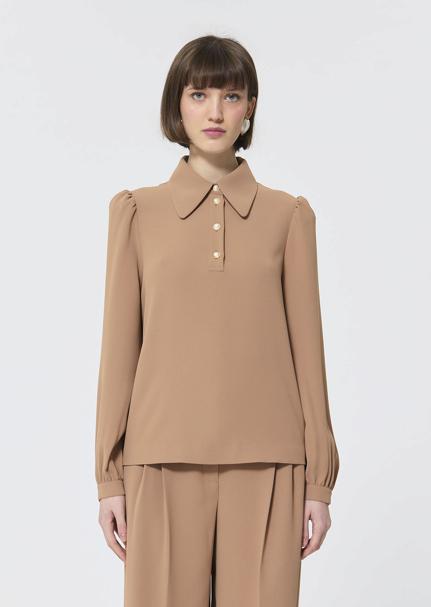 Tonio топ в ореховом цвете