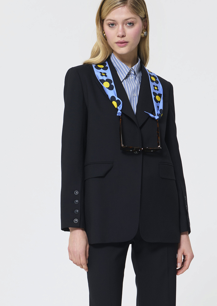 Virgil темно-синий жакет