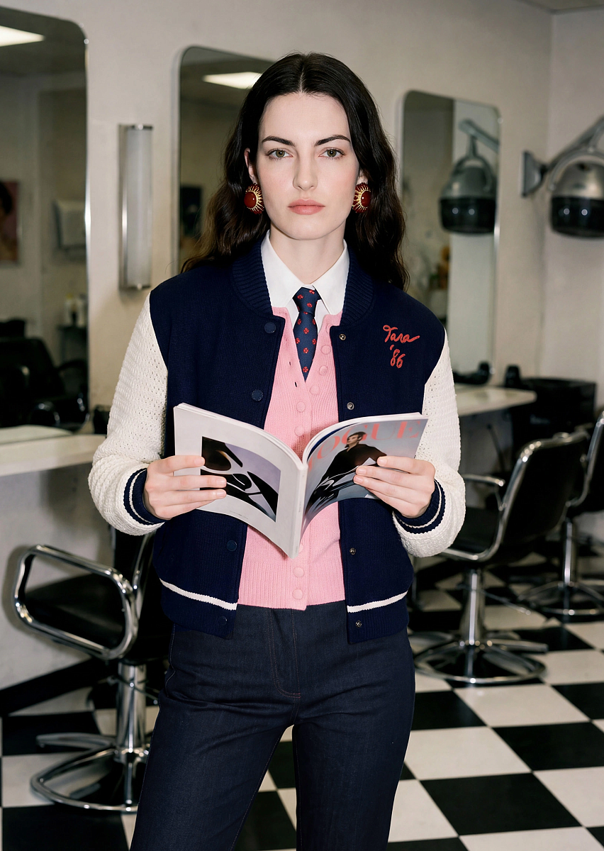 Gabb кардиган темно-синего цвета из хлопка