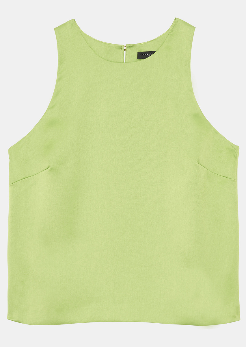 Telly зеленый топ из атласа Telly зеленый топ из атласа