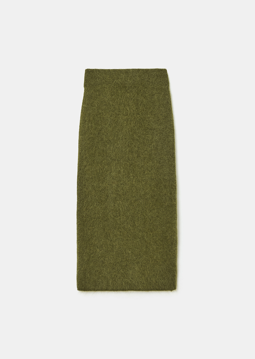 Janna зеленая юбка из трикотажа Janna зеленая юбка из трикотажа