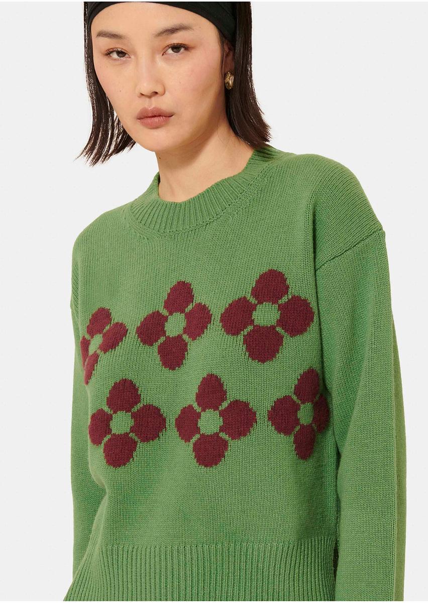 Phelycia зеленый джемпер из шерсти Phelycia зеленый джемпер из шерсти