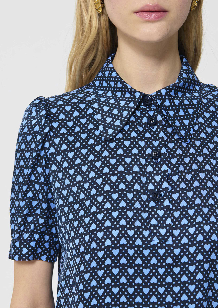 Tonino темно-синий топ Tonino темно-синий топ