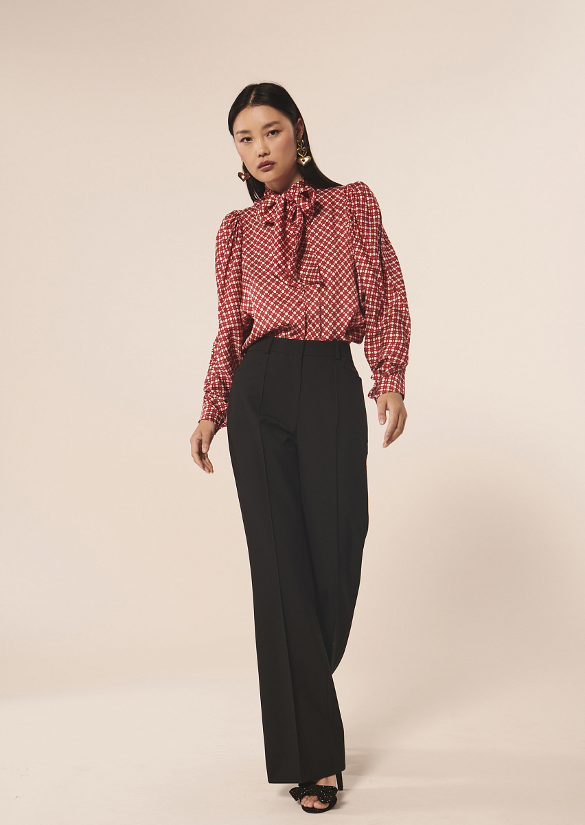 Premier черные брюки из шерсти