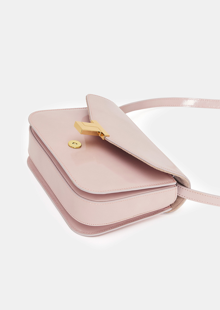 8 bis розовая сумка из гладкой кожи 8 bis розовая сумка из гладкой кожи