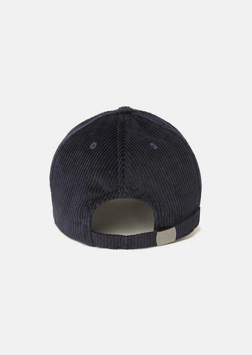 Carole темно-синяя кепка из вельвета Carole темно-синяя кепка из вельвета